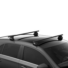 Thule SquareBar Evo Roof Bars Black fits Kia PV5 Cargo 2025- 4 doors