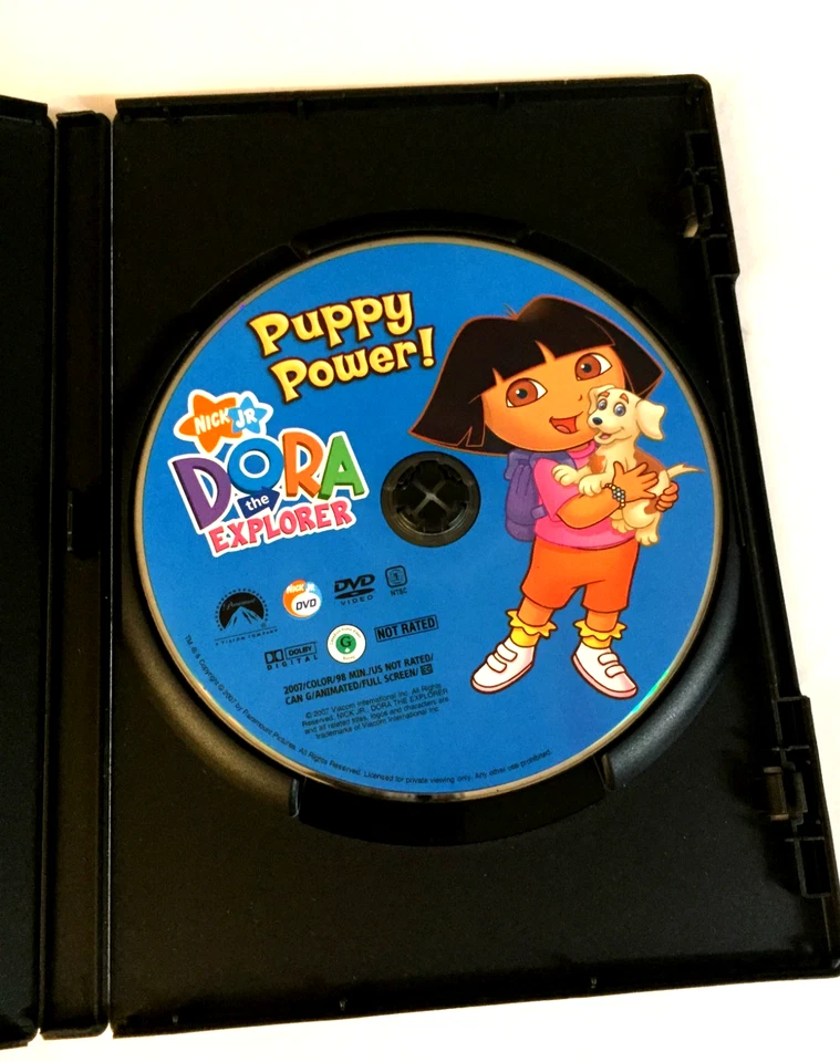 Dora The Explorer:  Puppy Power DVD Ships Same Day With Tracking Foto 3 de 3