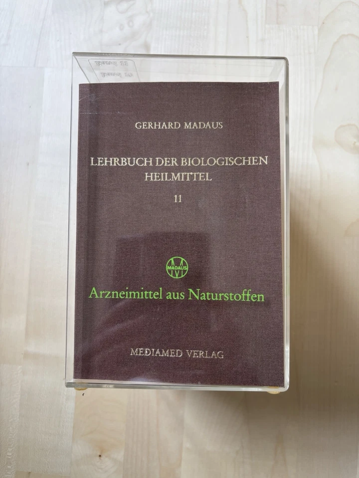 Gerhard Madaus: Lehrbuch der biologischen Heilmittel (Komplettset 11 Bände) - Bild 2 von 3