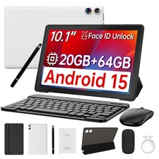 New Tablet Set Android 15 PC Pad 20GB RAM 64GB 1TB TF IPS LCD 1280 800 Touch