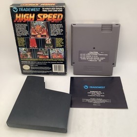 High Speed Nintendo NES CIB 100% Complete -