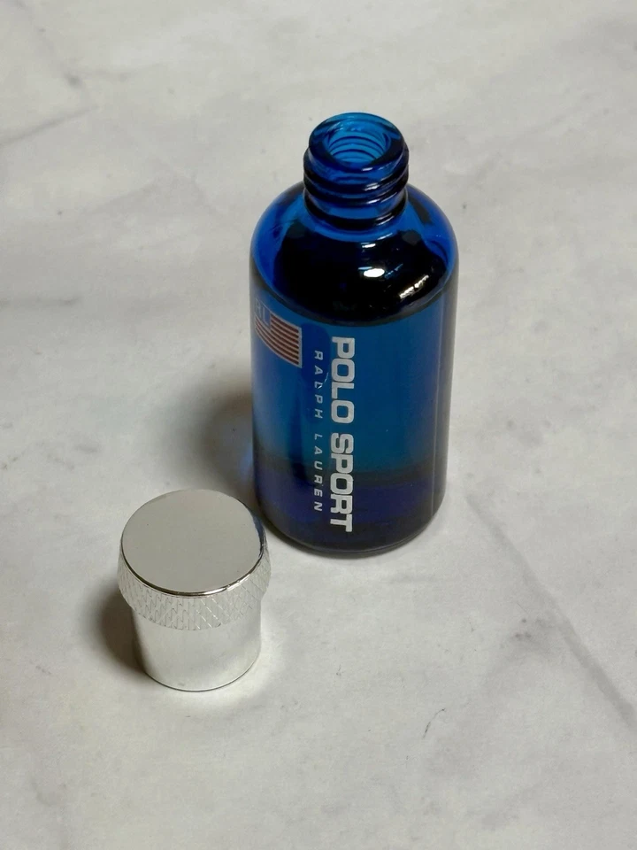 Mini colonia vintage POLO SPORT para hombre de Ralph Lauren 3/8 oz/11 ml EDT Splash Foto 4 de 4
