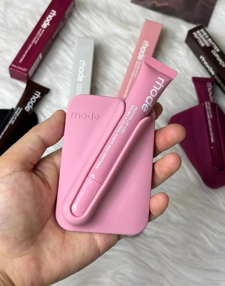 Rhode MagSafe Snap-On Lip Case For iPhone + Rhode Peptide Lip Tint