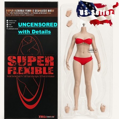 UNCENSORED S43A PHICEN TBLeague 1/6 Seamless Tall Female Body L Bust SUNTAN USA