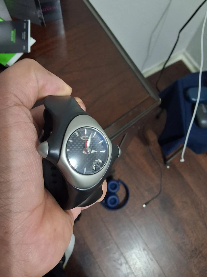 Oakley Titanium Bullet Watch Carbon Fiber Rare Vintage READ DESCRIPTION!!!!! - Image 2 of 4