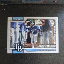2026 Topps Series 1 Celebration Junior Caminero Dugout Peeks SSP
