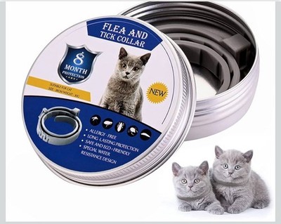 Cat Collar 8 Month Protection waterproof allergy free safe collar 