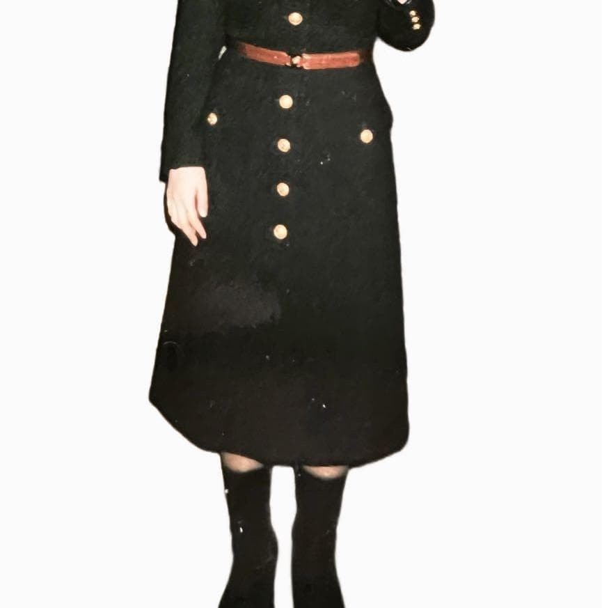 CHANEL 96A coat dress vintage genuine CHANEL image 9