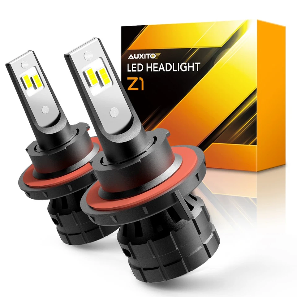 AUXITO H13 LED 9008 Headlight Bulbs Xenon White for Ford F-150 2004-2014 30000LM - Image 2 of 4
