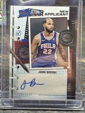 2025 Topps Basketball RC Johni Brooke New Applicant Rookie Auto + Rookie Base