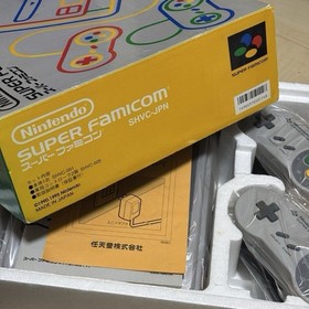 New Nintendo Super Famicom SHVC‑001 SFC Console Japan  Sealed Deadstock Retro