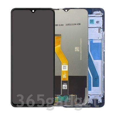 LCD Touch Screen Digitizer Assembly w/Frame For T-Mobile REVVL V+ 5G / V Plus 5G