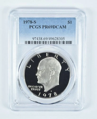 Photo of a 1978-S Eisenhower Dollar Proof from an eBay listing that sold on Jul 15, 2026