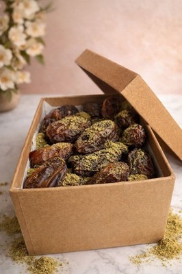 1 Kg Medjoul Large Dates Fresh Healthy Snack -Jordanian