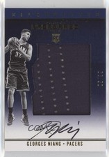 2016-17 Panini Preferred Rookie Silhouettes /99 Georges Niang #23 Auto 00am