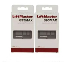 2 Pack 893max 3 Button Liftmaster Visor Remote Control Garage Door Opener