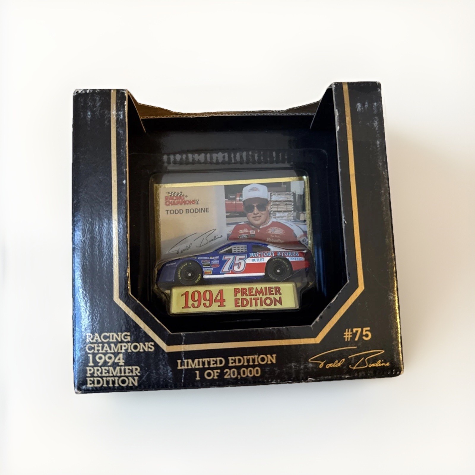 1994 Limited Racing Champions Todd Bodine Factory Stores #75 Diecast