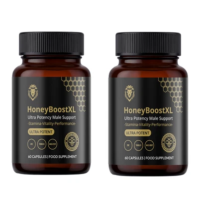 SUPPSKO NEEDS Honey Boost XL Ultra Potency Male Support 120 Capsules NEW&SEALED