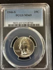 1946-S Washington Quarter 25c PCGS MS65 WB036