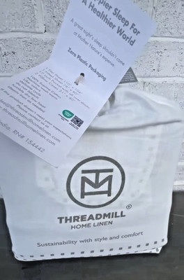 Threadmill Luxury Supima 100% Cotton Sheets Full Size 1200 Thread Count Gray NEW