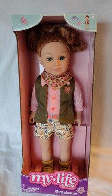 My Life As McKenna Animal Trainer 18'' Posable Doll Red Hair Green Eyes NIB 2021