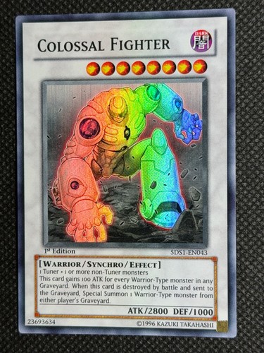 Colossal Fighter 5DS1-EN043 YuGiOh Starter Deck: Yu-Gi-Oh! 5D's card