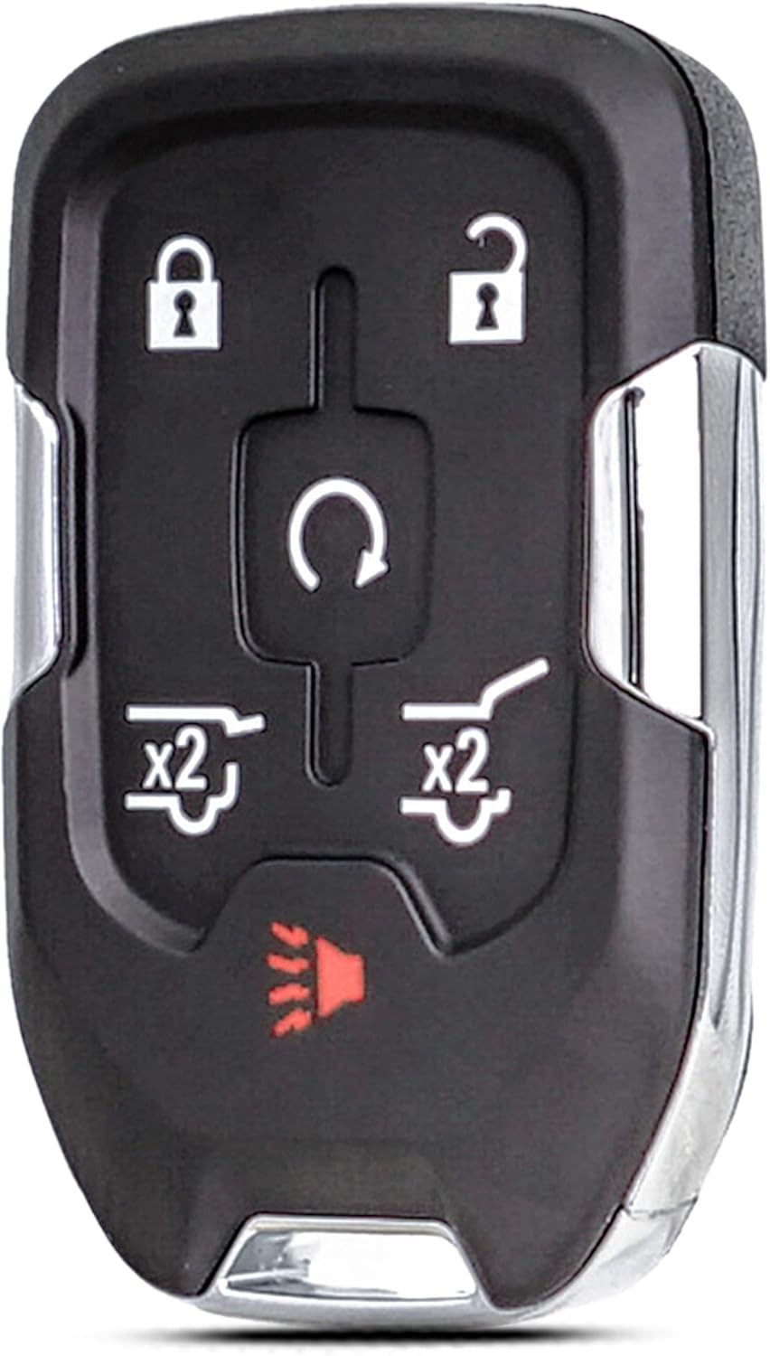 Key Fob Shell Case Replacement Fits for Suburban Tahoe Yukon 2015 2016 2017 2018
