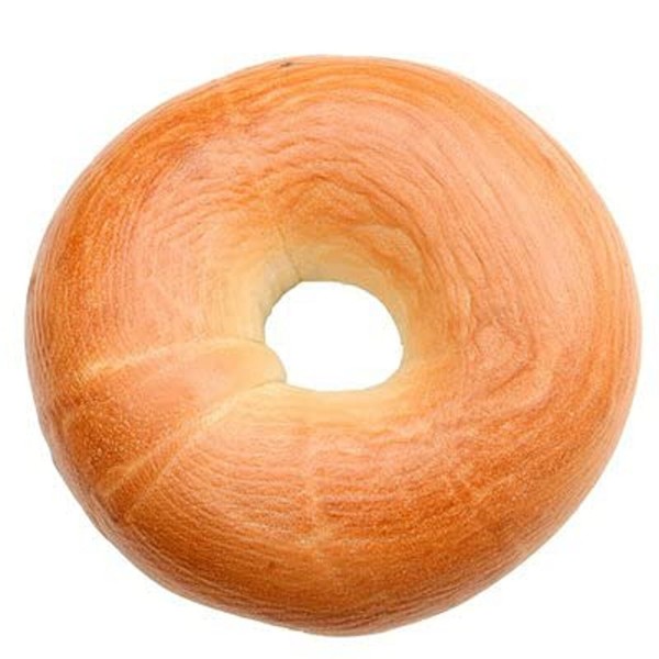 Auténticos bagels lisos de Nueva York 1 docena