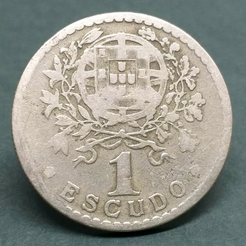 PORTUGAL COIN 1$00 1 ESCUDO 1939 - Picture 2 of 2