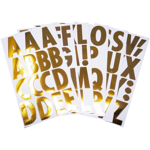 Big Font Alphabet Letter Stickers, Caps, 3-inch, 26-count - 第 2/10 張圖片