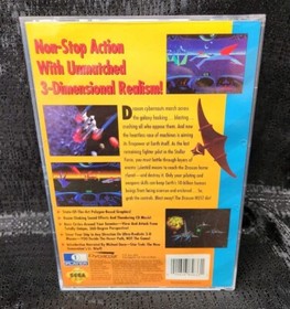 Stellar-Fire 1993 Sega CD *Writing On Manual Registration Card 