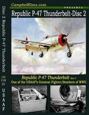 Air Force-Films P-47 Thunderbolt Stories - Flying - Un-crate WW2 USAAF D2