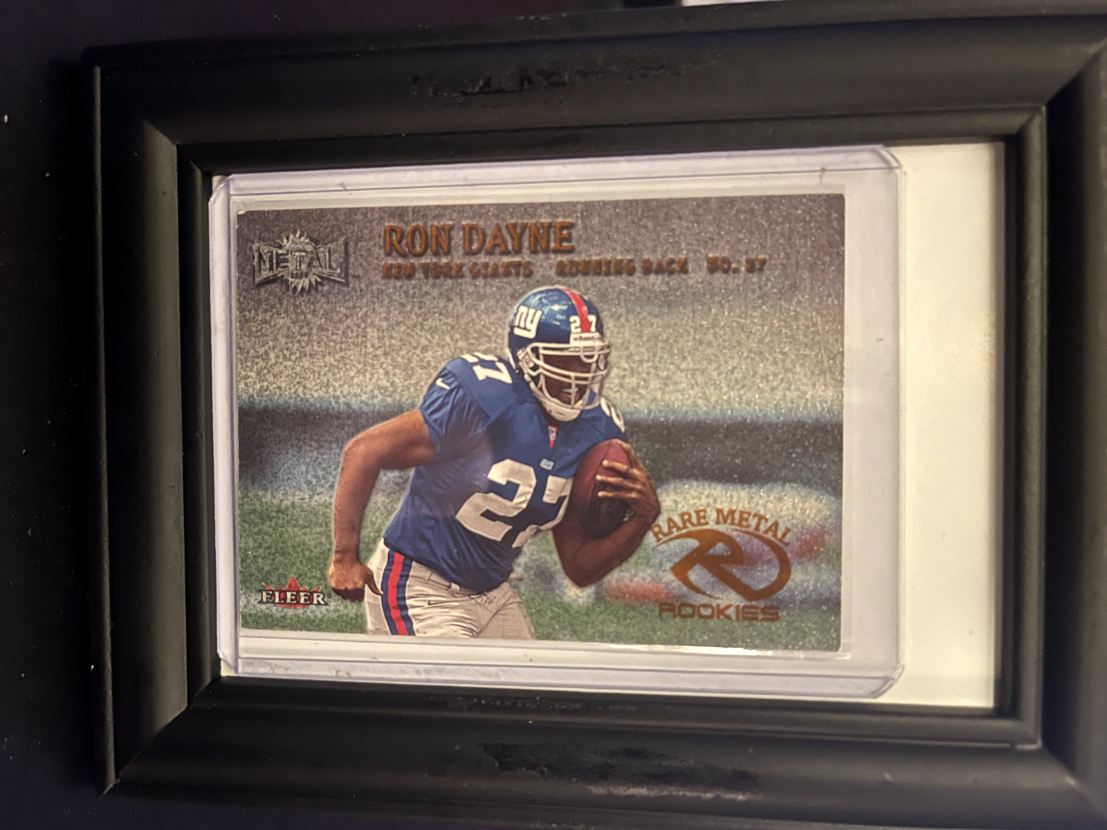 Ron Dayne Metal #263 Precious Metal