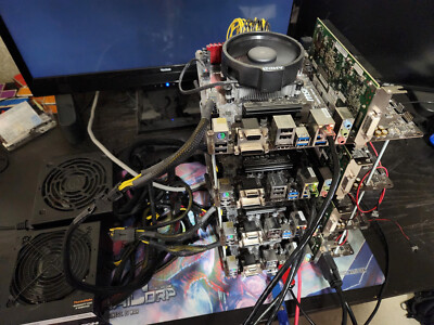 Cluster combo - mobo, mem, nvme, psu and gpu