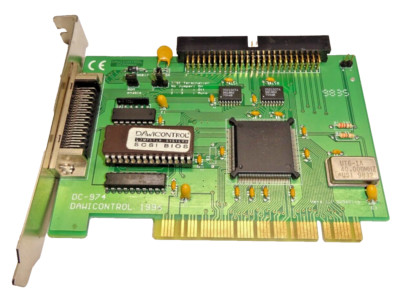 DAWICONTROL DC-974  PCI SCSI CONTROLLER CARD Retro PC #GK10427