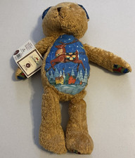 Jim Shore Boyds Starzly Plush Stuff Animal Bear Vintage Reindeer 92006-08 NWT