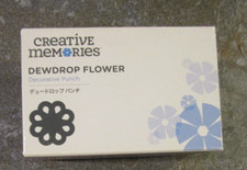 Creative Memories Dewdrop Flower Decorative Punch 2018 BRAND NEW