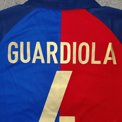 FC Barcelona 1999年記念シャツ GUARDIOLA S FC Barcelona 1999年記念シャツ GUARDIOLA S - メルカリ