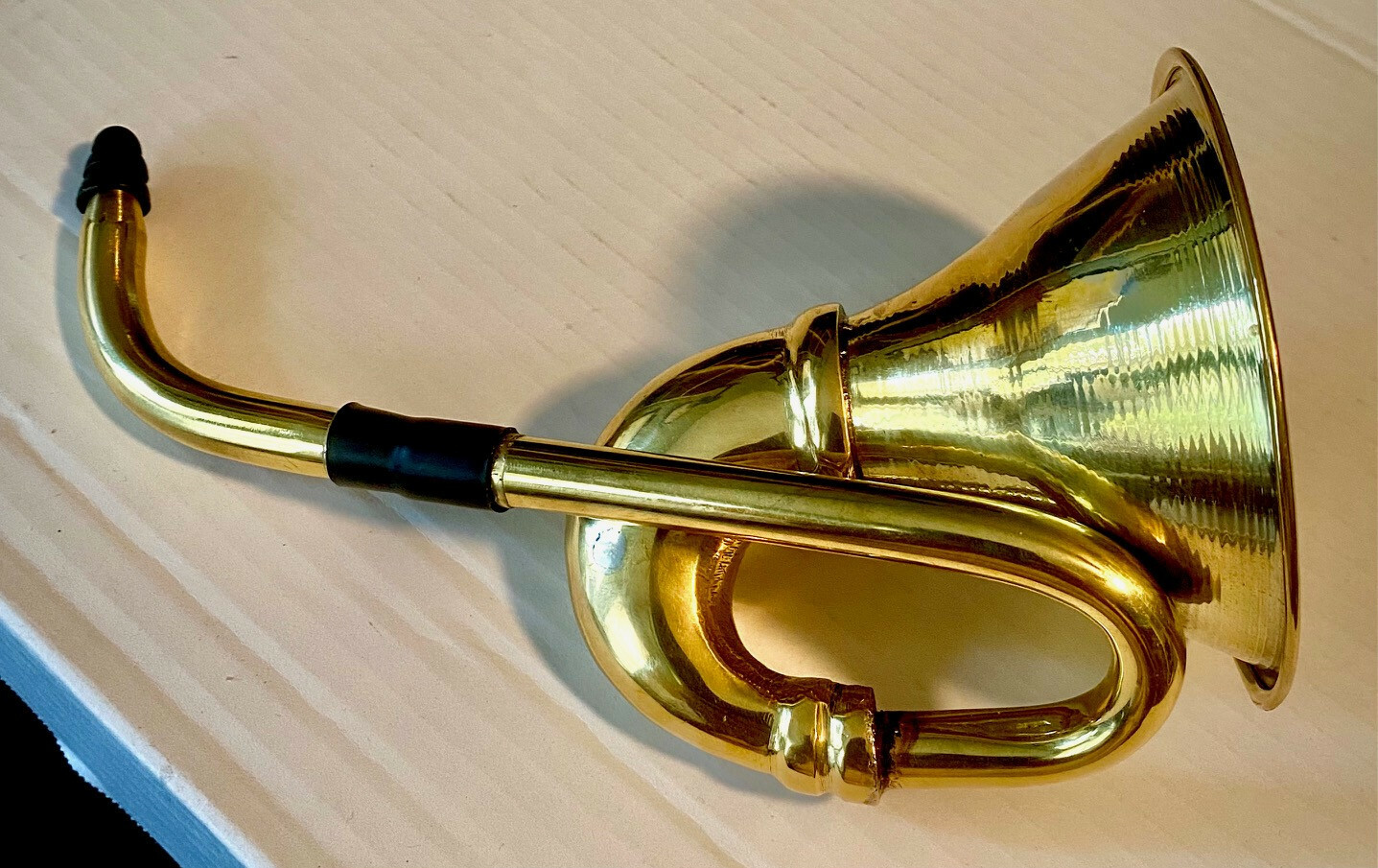 Ear Trumpet Horn For The Hard Of Hearing Crowd.Great gag gift! All