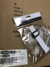 LOT OF 120 Advantus Vertical Arm Badge Holder, Clear White 10 Boxes,12 in a Box