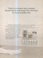 B7 VOGUE/HARPERS/NOVA ADVERT 13X10 ULTIMA II - CHARLES REVSON