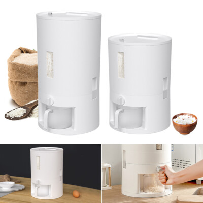 Food Storage Box Multi-Functional Rice 6/10kg W/Cup Grain Food Rice Bucket Box