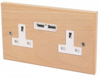 Usb Charging Ports Socket 2.1a 2g Varilight 13a 2-gang Scandic Beech Modern Feat Usb Charging Ports Socket 2.1a 2g Varilight 13a 2-gang Scandic Beech Modern Feat