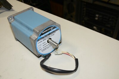 Warner KML093F-115E Slo-Syn DC Stepping Motor B-85409 200 Steps/RPM Dual Shaft
