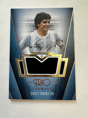 futera PLATINAM マラドーナ 2024 Futera Unique Diego Maradona Trio Forward Jersey Patch