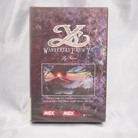 Wanderers from Ys MSX MSX2 ROM Falcom Not Tested Japan
