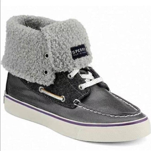 sperry silver sneakers