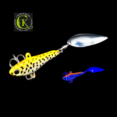 JigSpin SpinnBait 20g Chatterbait Kunstköder Jig Master Spin Mad Hecht Zander 1