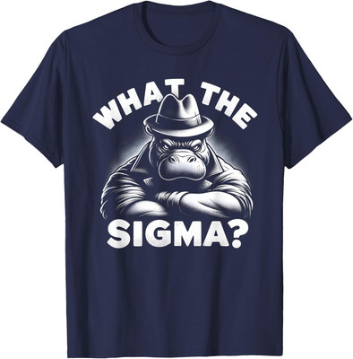 What The Sigma Funny Meme Alpha Slang Moo-deng Vintage Sweatshirt T-shirt