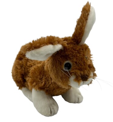 Two Tone Easter Bunny Plush Rabbit Woodland Forest Legend Lipco Stuffed Animal